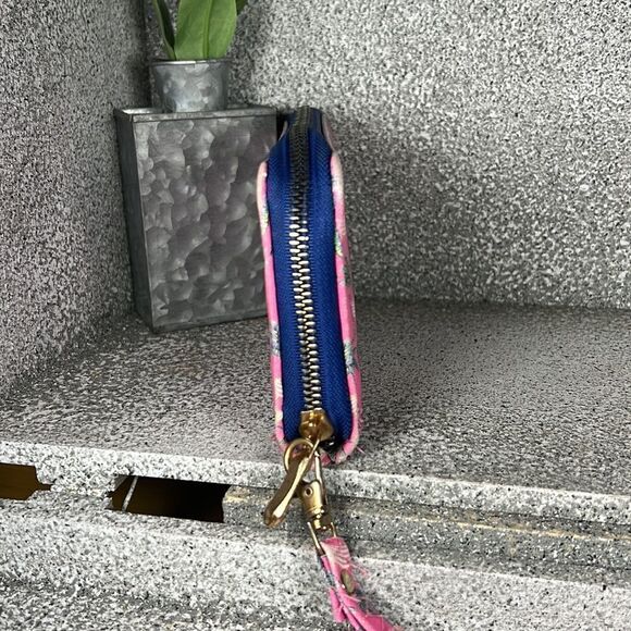 Simply Southern Palm Tree Hammock Large Wallet Wristlet - Picture 2 of 5